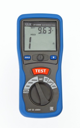 Измеритель сопротивления заземления CEM DT-5300B