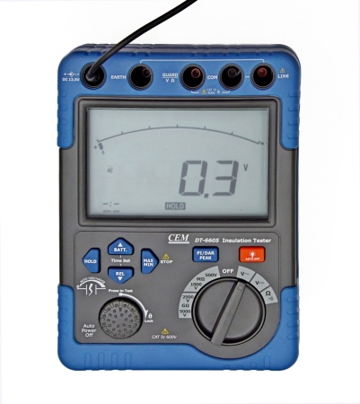 Цифровой мегаомметр CEM DT-6605