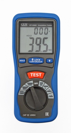 Цифровой мегаомметр CEM DT-5500