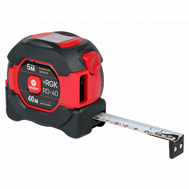 Лазерный дальномер с рулеткой RGK RD-40