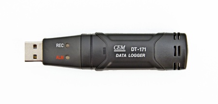 Регистратор температуры и влажности, даталоггер CEM DT-171