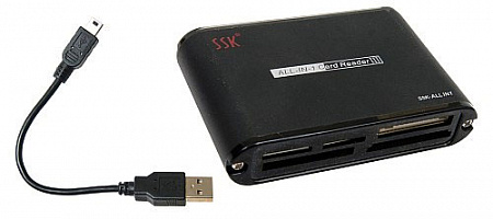 Внешнее устройство чтения карт памяти, USB кабель