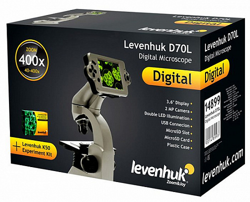 Цифровой микроскоп LEVENHUK D70L
