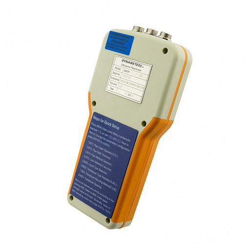 Портативный расходомер жидкости ультразвуковой DMTFH с накладными датчиками