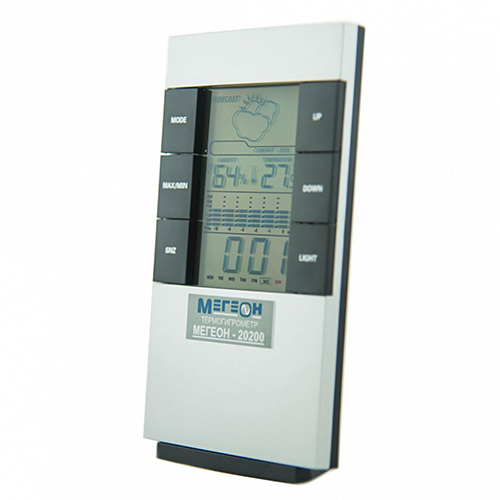 Термогигрометр настольный цифровой Мегеон 20200