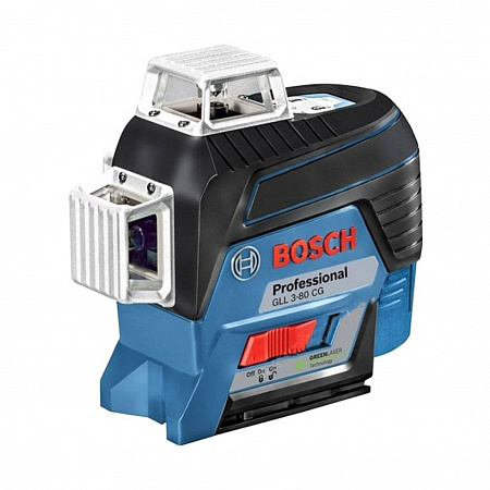 Лазерный уровень Bosch GLL 3-80 CG+BM 1+GSR12V