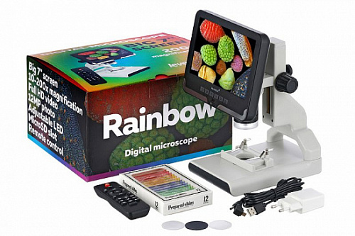 Цифровой микроскоп Levenhuk Rainbow DM700 LCD