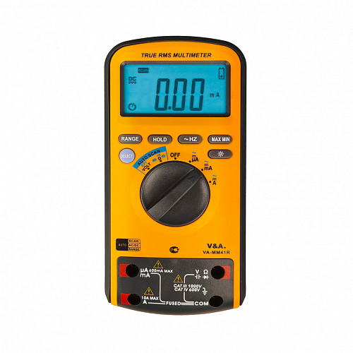 Мультиметр цифровой с повышенной защитой VA-MM41R
