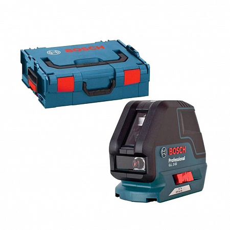 Лазерный уровень Bosch GLL 3-50 Professional + L-BOXX