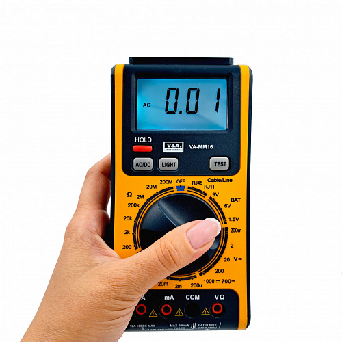 Цифровой мультиметр VA-MM16 3 в 1