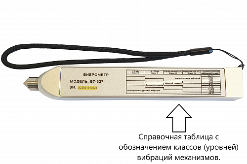 Виброметр В7-327 портативный карандашного типа (виброручка) с поверкой