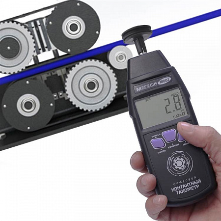 Контактный тахометр Мегеон 18002