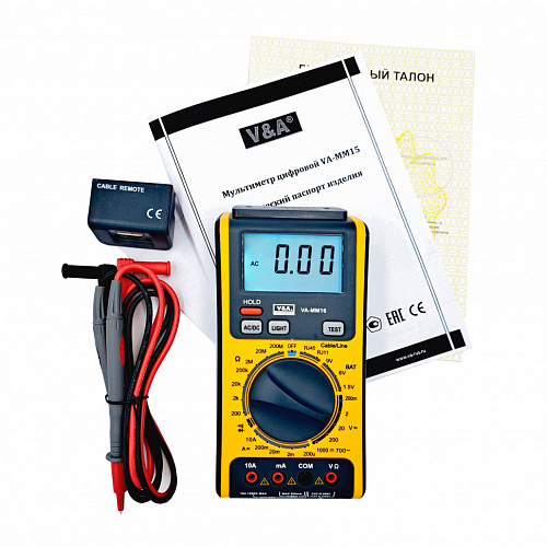 Цифровой мультиметр VA-MM16 3 в 1