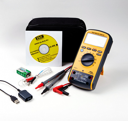 Мультиметр цифровой с повышенной защитой VA-MM40R