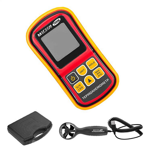 Анемометр крыльчатый цифровой МЕГЕОН 11006