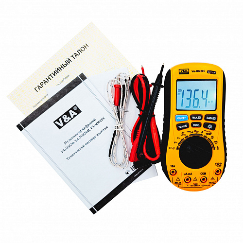 Цифровой мультиметр VA-MM20С