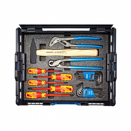 Лазерный уровень Bosch GCL 2-50 C+RM2+BM 3 clip L-Boxx+GEDORE set