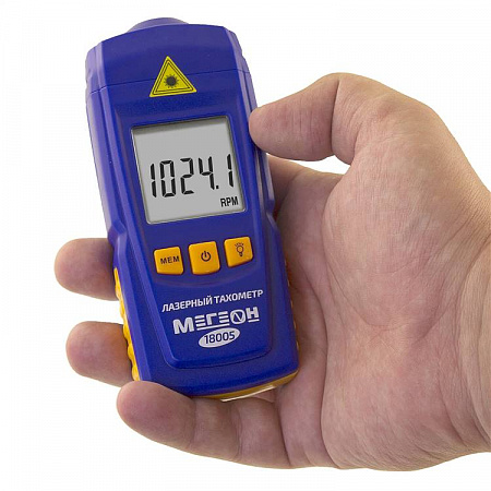 Бесконтактный лазерный тахометр МЕГЕОН 18005