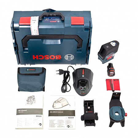 Лазерный уровень Bosch GCL 2-50 C+RM2+BM 3 clip L-Boxx+GEDORE set