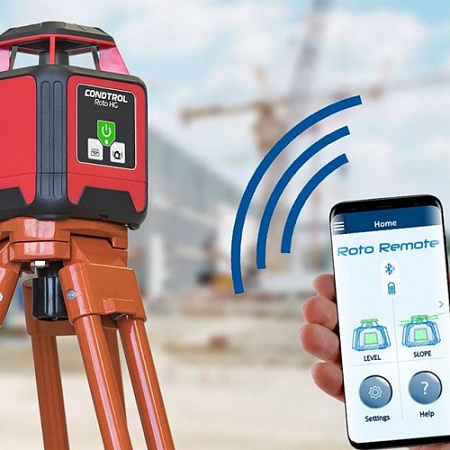 Ротационный лазерный нивелир CONDTROL HG с детектором X-actRoto в комплекте, 500 метров