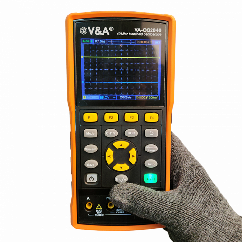 Осциллограф-мультиметр VA-OS2040 с поверкой