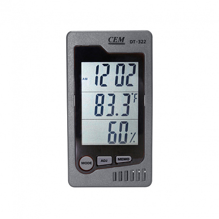 Часы, измеритель температуры и влажности DT-322