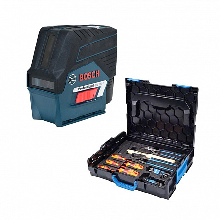 Лазерный уровень Bosch GCL 2-50 C+RM2+BM 3 clip L-Boxx+GEDORE set