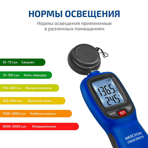 Люксметр МЕГЕОН 21001