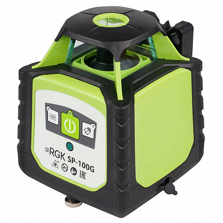 Комплект ротационного нивелира с элевационным штативом RGK SP-100G COMBO