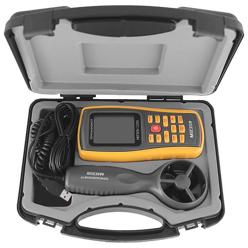 Термоанемометр с выносным датчиком МЕГЕОН 11005