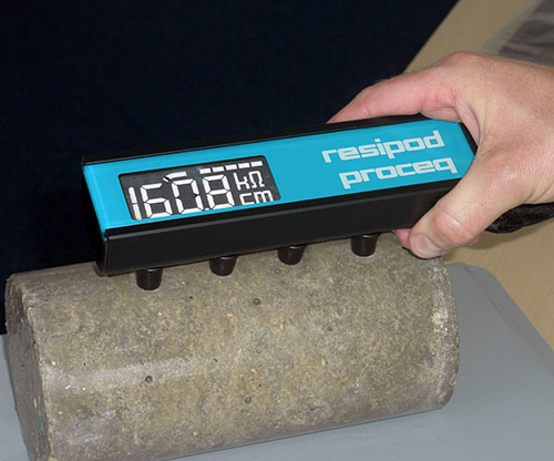 Датчик для измерения удельного сопротивления бетона Resipod